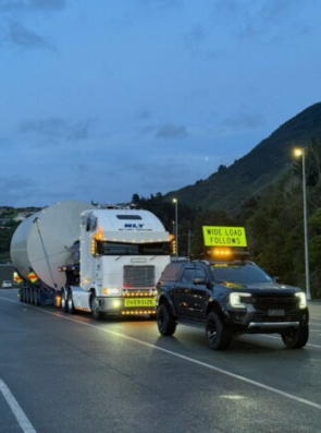 Truck and pilot